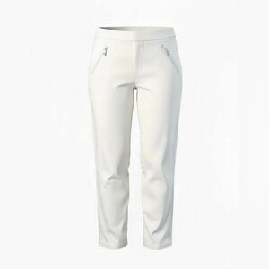 Investments White Trousers Size 16W Classic Workwear Resortwear